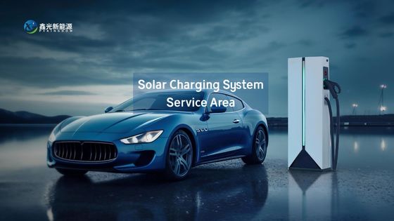 Sistema di ricarica solare Stazioni di ricarica di veicoli elettrici a energia solare redditizie
