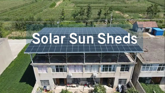 Sistema solare a tetto distribuito per abitazioni